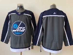 Men%27s Winnipeg Jets Custom Black 2021 Reverse Retro Alternate Adidas Jersey